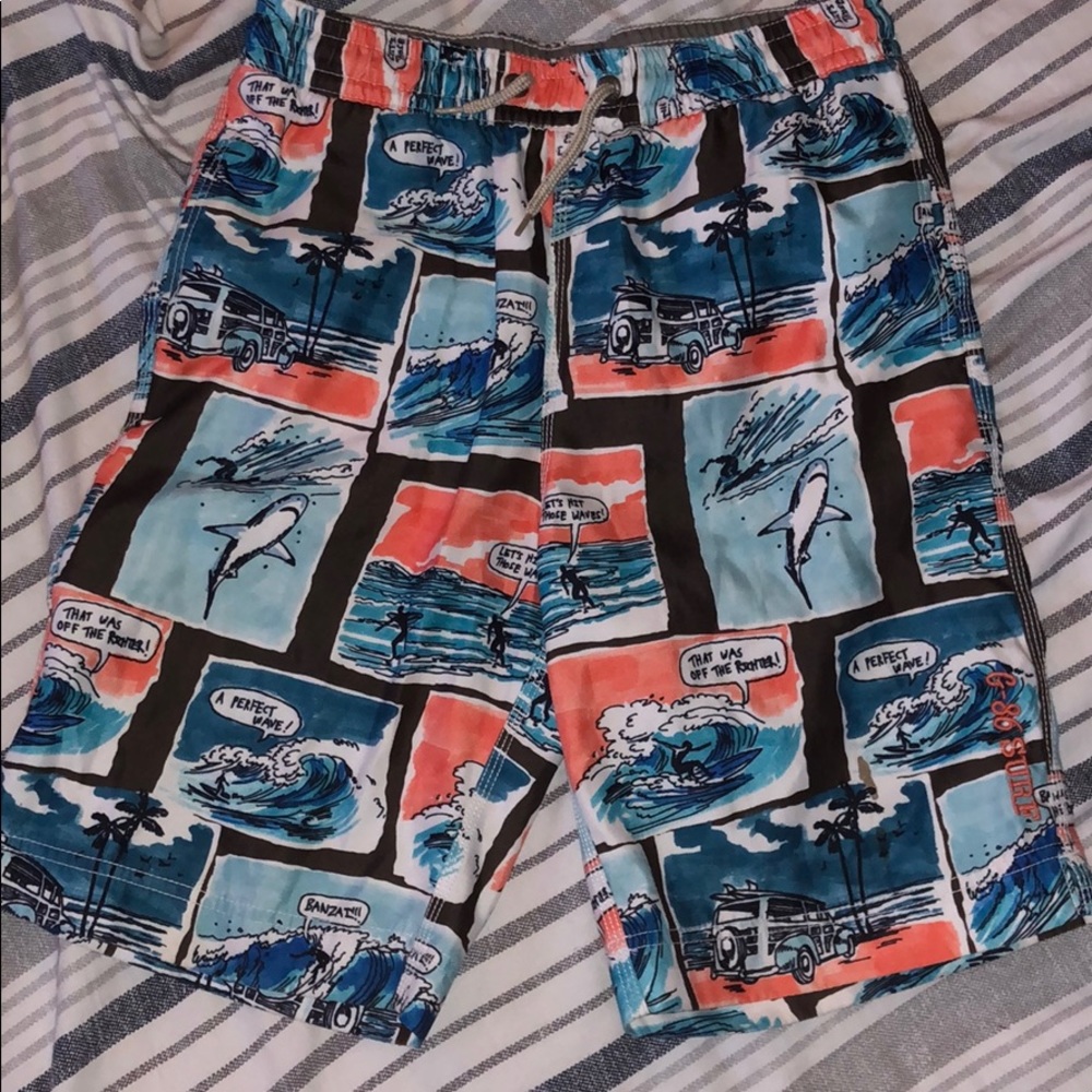 Boys GapKids Surf Themed Swim Shorts/Trunks